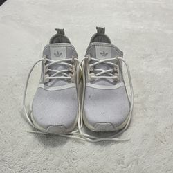 Wonen's Adidas White Mesh Sneakers