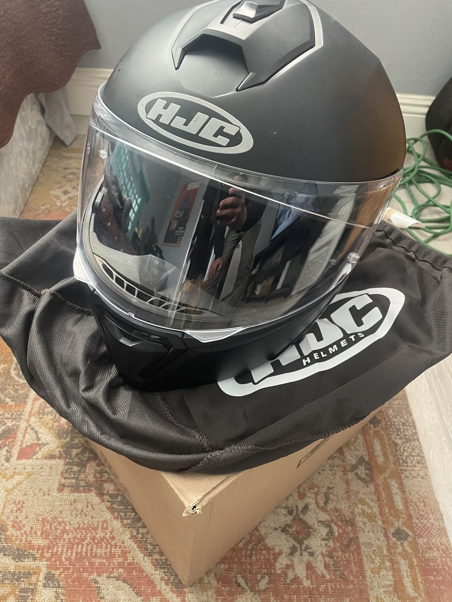 HJC Modular Helmet Matte Black