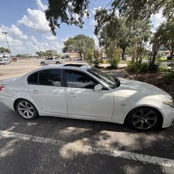 BMW With Texas Blue Title 