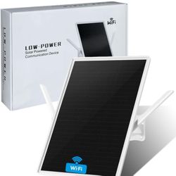 WiFi Extender Signal Booster Solar Battery Outdoor