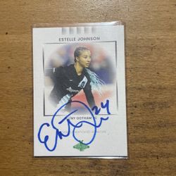 2022 PARKSIDE PARAMOUNT ESTELLE JOHNSON AUTOGRAPHED CARD