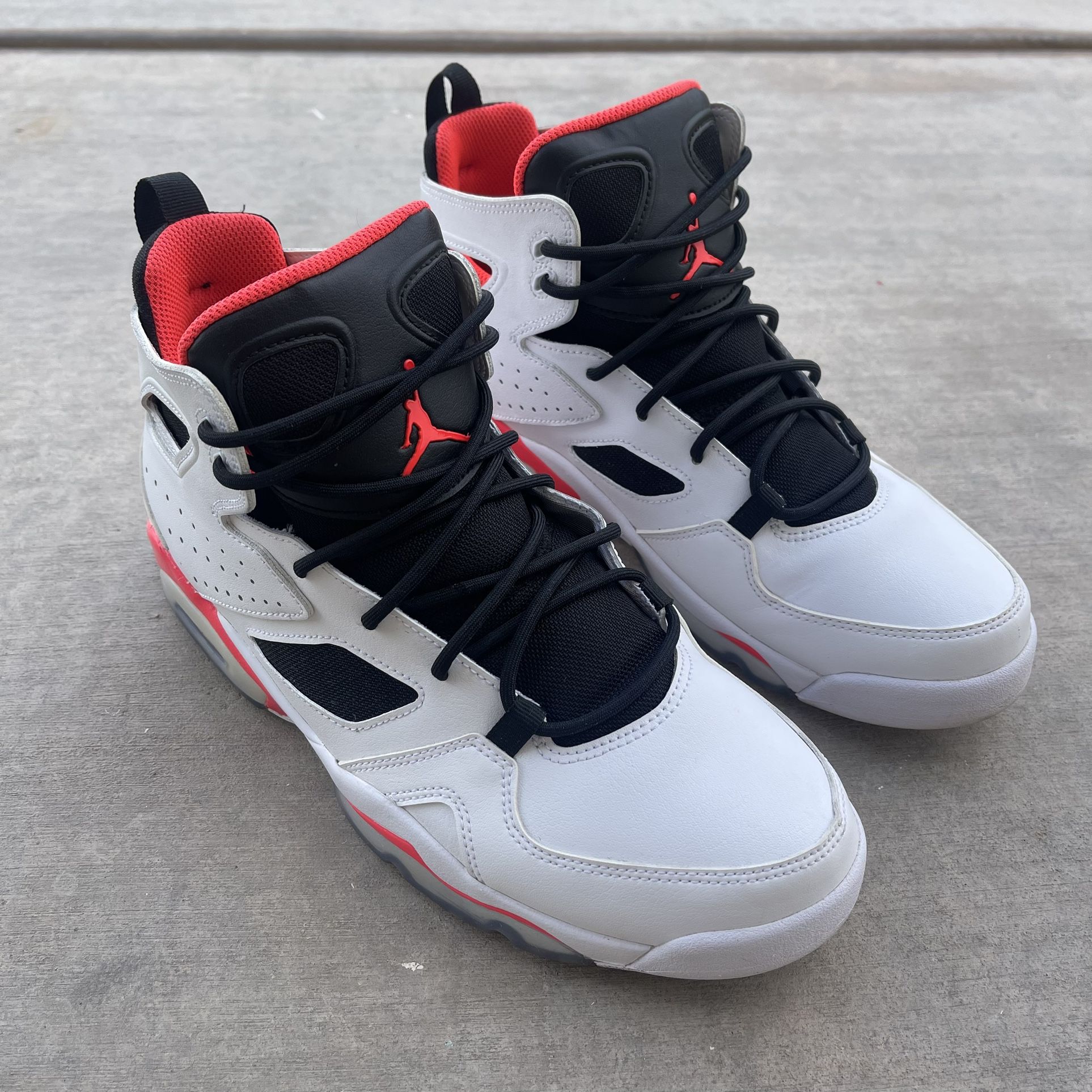 Men's Jordan Flight Club 91 White Infrared Size 10 - Main Image