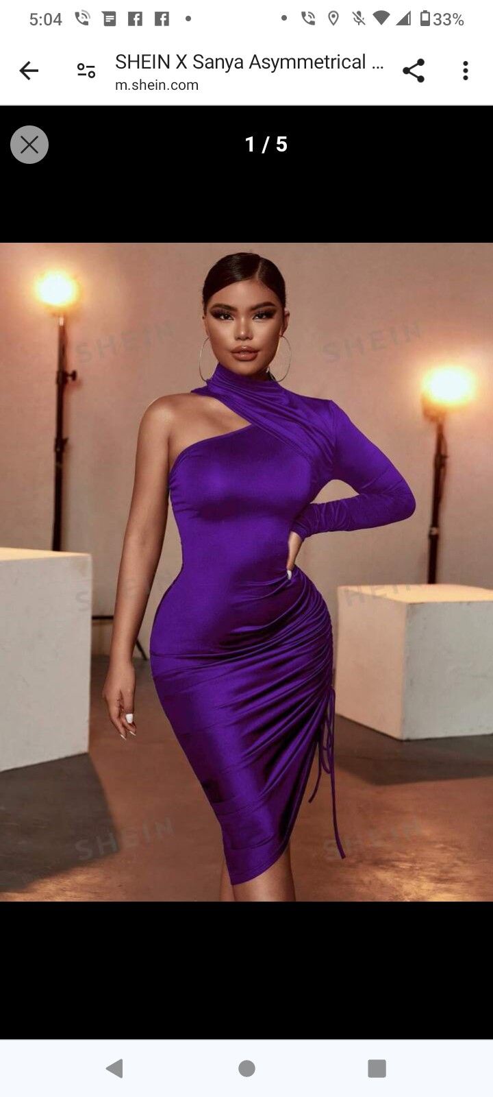 Beautiful Purple Dress 