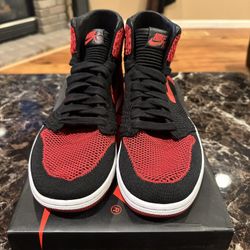 DS Jordan Retro 1 High Flyknit Sz 9