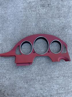 Mercedes Benz R170 SLK RED Speedometer Bezel Odometer Cluster Trim OEM 230 320