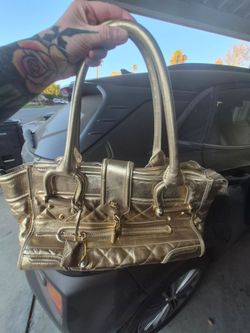 Burberry Purse Gold