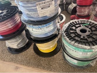 #8 AWG THHN THWN-2 Copper Wire 500ft – Black, White, Red, Blue, Green, Yellow, Orange – In Stock