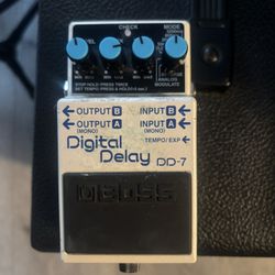 BOSS DD7 DIGITAL DELAY GUITAR PEDAL