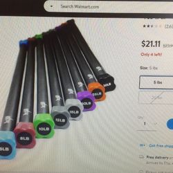 Weight Training Bar Padded  