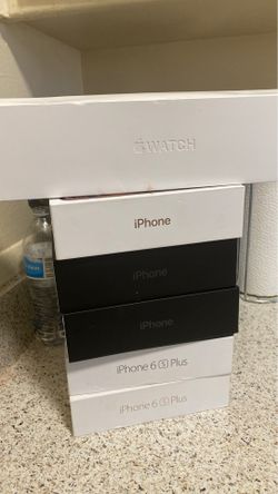 Iphone box & I watch