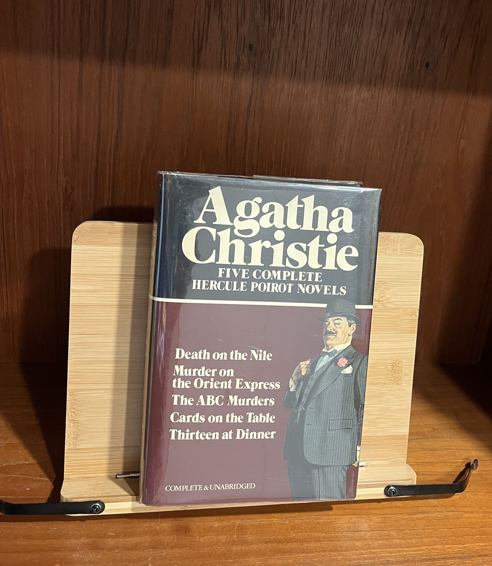 Agatha Christie – Five Complete Hercule Poirot Novels