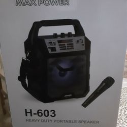 Max Power Speaker Kaoreke