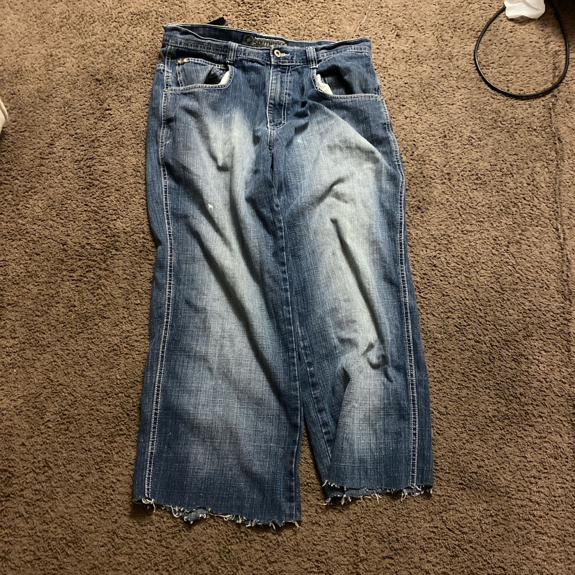 Southpole Baggy Jeans ( Brown tab )