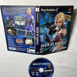 PS2 PLAYSTATION DEATH BY DEGREES CIB MISSING TEKKEN 5 DEMO DISC SONY 