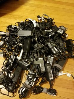 laptop charger all type available for $30 each