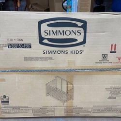 Simmons Kids' Theo 6-in-1 Convertible Bed - Greenguard Gold