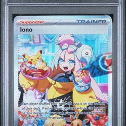 Pokemon Card IONO Paldea evolved PSA 10