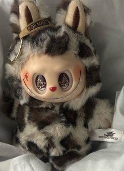 POP MART THE MONSTERS Plush PVC Keychain Art Toy Figure Animals