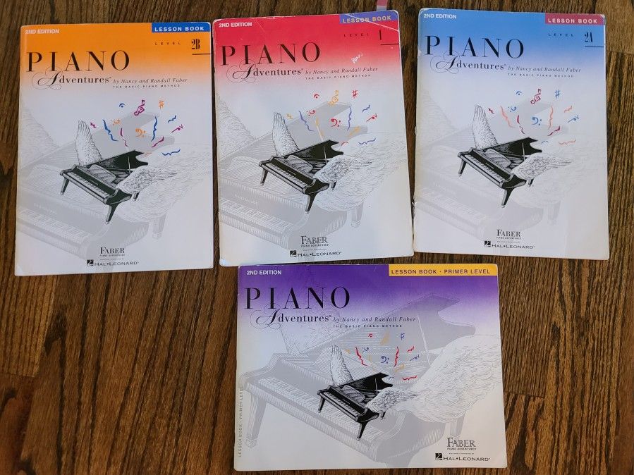 Piano Adventures Lesson Books