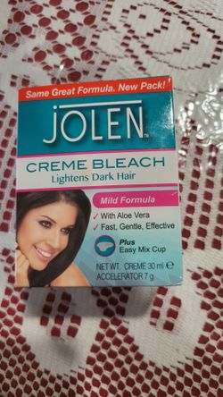 Jolen 1.2 Ounce Creme Bleach Mild Sensitive Plus Aloe Vera