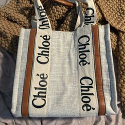 Beige Tote Bag