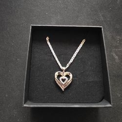 Heart Pendant and Chain
