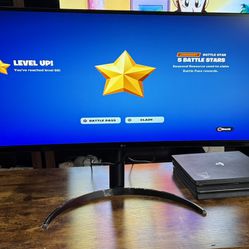 LG 34” Curved Monitor 