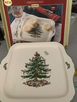Spode Christmas Tree Plate
