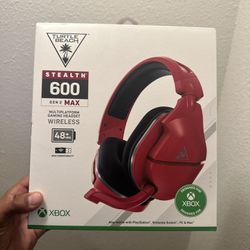 Turtle Beach Stealth 600 Gen 2 Max Wireless Gaming Headset Red