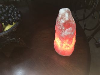 HAND CRAFTED HEART OF THE HIMALAYAS NATURAL SALT LAMP