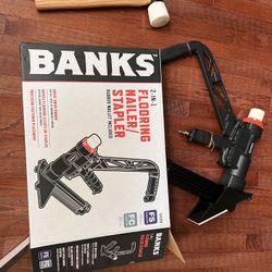 Almost Brand New (used once) Flooring Nailer/stapler