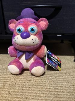 Tie dye fnaf Freddy plush hot topic exclusive