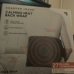 Sharper Image Calming Heat Back Wrap