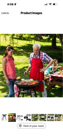 Round grill / caso