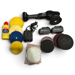SPTA Cordless DA Polisher Bundle