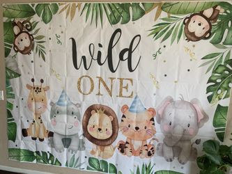 Wild One Backdrop 