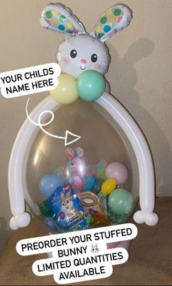 Stuffed Easter Bunny 🐰