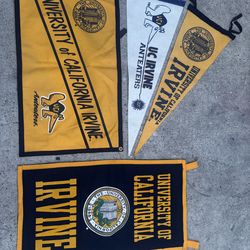University of Irvine banners pennants all for for $25