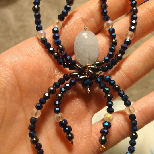 Handcrafted Beaded Spider 
