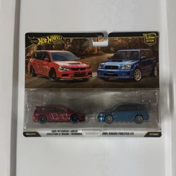 Subaru Hot Wheels Premium 2pack