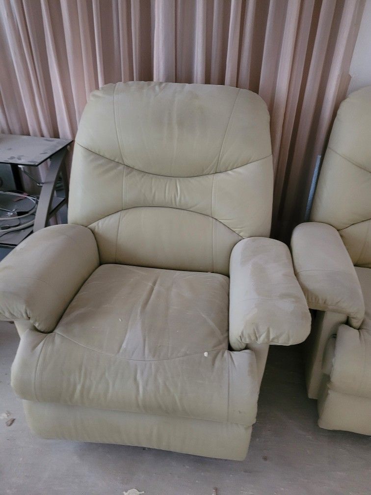 Two Reclining Chairs