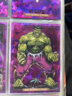 Purple crystal hulk