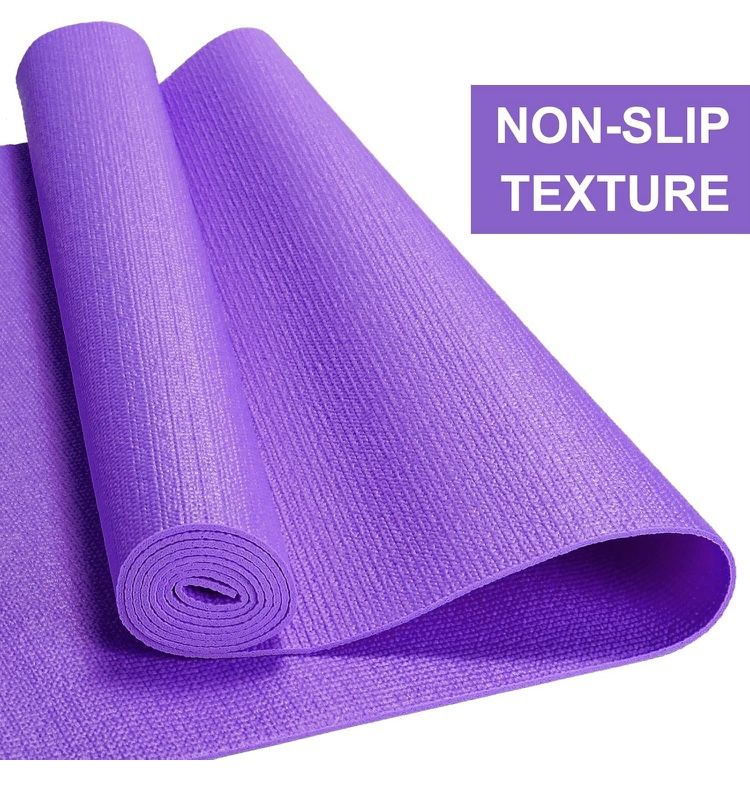 5 Pcs 3 mm Thick Yoga Mat Exercise Workout Mat Non Slip Fitness Yoga Pad for Women Gym Home Yoga Pilates