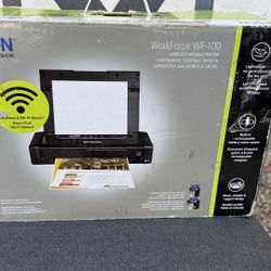 Epson WorkForce WF-100 Wireless Mobile Printer