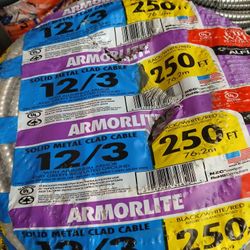 New MC Metal Clad Cable 12/3