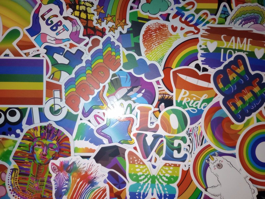 100pc Pride Stickers