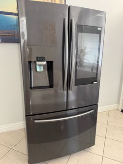 Samsung French Door Refrigerator Black Stainless