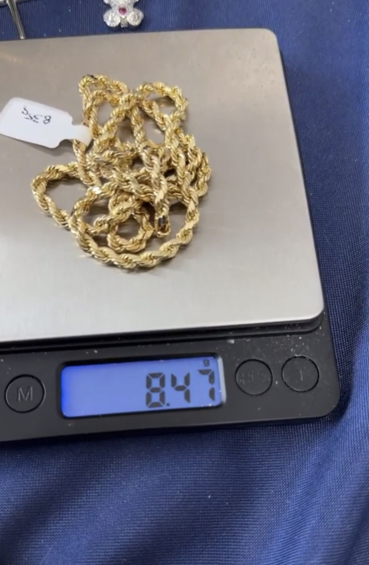 10K 24” 5MM Rope Chain