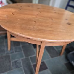 Free Round Wooden Dining Table