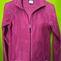 Fleece Columbia Zip UPS Sz Medium 